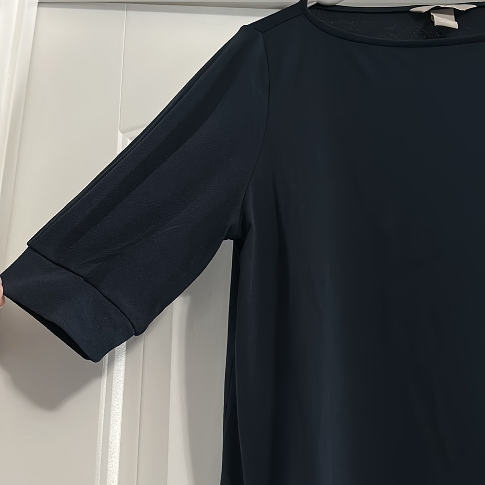 H&M navy blouse - Picture 3 of 3